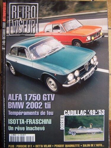 Revue Retro Viseur Dossier Cadillac 49-53  N° 146