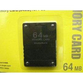 Carte Memoire 64 Mo Pour Playstation 2 (Ps2)