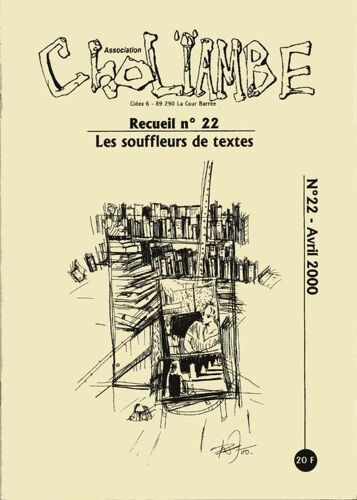 Cholïambe  N° 22 : Les Souffleurs De Textes