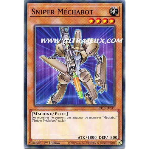 Yu-Gi-Oh! - Sr10-Fr011 - Sniper Méchabot - Commune 1ère Édition