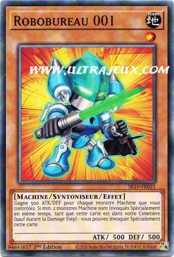 Yu-Gi-Oh! - Sr10-Fr021 - Robobureau 001 - Commune 1ère Édition