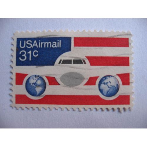 U.S.A.,1 Timbre De Poste Aérienne De 1976