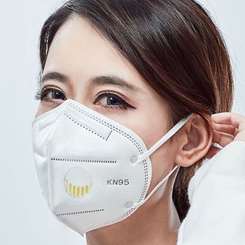 20pcs Masque Ffp2 Kn95 Masque Anti-Pollution 5 Couches ≥95% Filtration Masque Jetables Masque De Protection Anti-Poussière Blanc