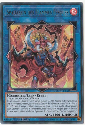 Yugioh! Spadassin Des Flammes Féroces Duov-Fr032