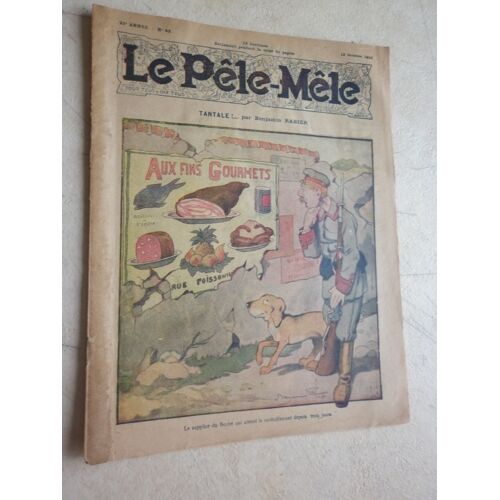 Le Pêle-Mêle : Tantale !.... Par Benjamin Rabier. 22e Année. N° 42