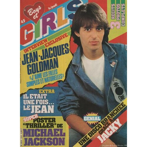 Boys Et Girls N° 214 : 1984 Duran Duran/Gerard Lanvin/Jacky/Jennifer Beals (1/2p)