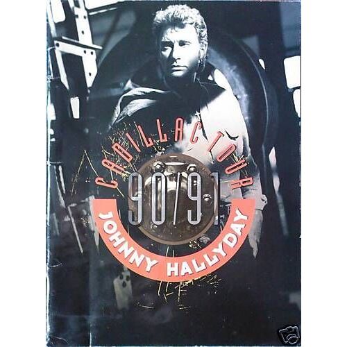 Johnny Hallyday Programme Cadillac Tour 90/91