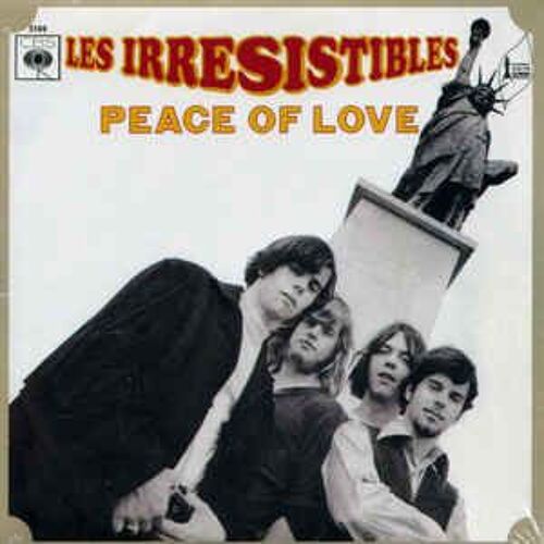 Les Irrésistibles - Peace Of Love - Cd 2 Titres Vinyl Replica