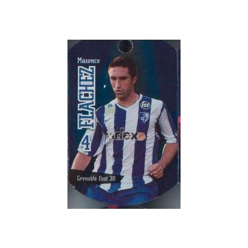 Metal Tag Football Flachez Grenobles Foot 38