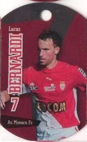 Metal Tag Football Bernardi As Monaco Fc