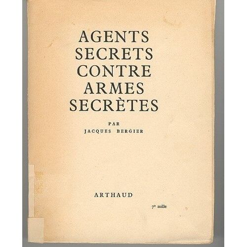 Agents Secrets Contre Armes Secrètes