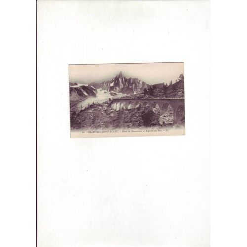 France 74 - Chamonix Mont Blanc - Hotel De Montenvers Et L'aiguille Du Dru