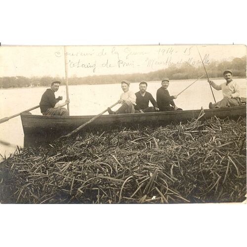 Etang De Brin ." Souvenirs De Pêche " . Meurthe Et Moselle . 1914
