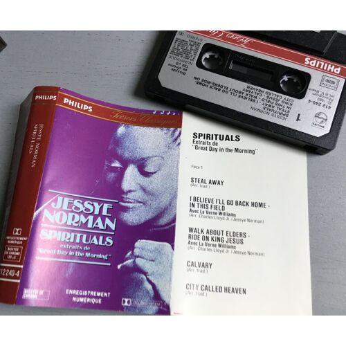 K7 : Jessye Norman : Spirituals (8 Titres)