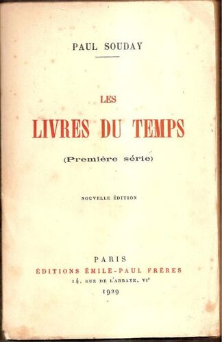 Les Livres Du Temps (Première Série)