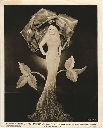 Belle Of The Nineties - Ce N'est Pas Un P?ch? - Film 1934 R?alis? Par Leo Mccarey Avec Mae West - 1 Photo Originale D'exploitation Usa De Cin?ma - Petite Affiche De 25,5x20,5 Cm - Tr?s Rare Et Superbe