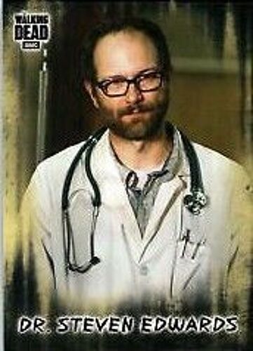 Trading Card The Walking Dead Dr Steven Edwards Erik Jensen