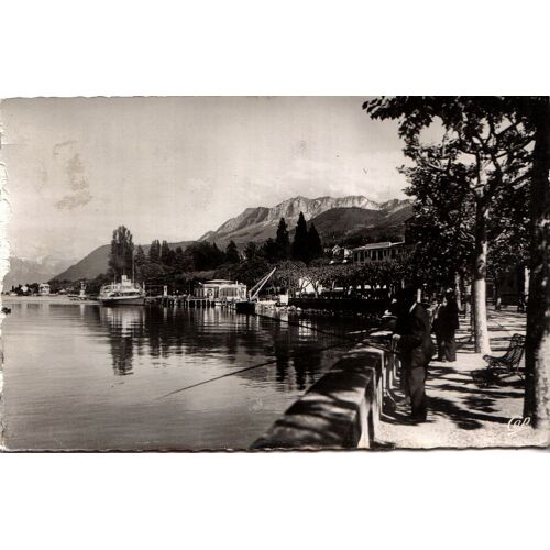 Carte Postale, France, Haute Savoie ( 74 ), Évian Les Bains, Quai Baron De Blonay - Oblitération Du 28/08/1958