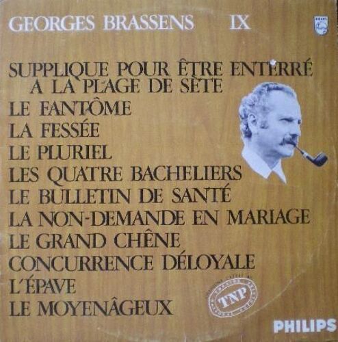 Lp « Georges Brassens Ix/66 »