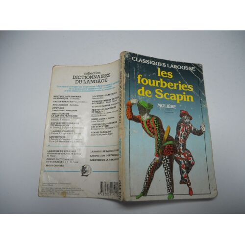Les Fourberies De Scapin Moliere Edition/////Larousse /////////// De 1987