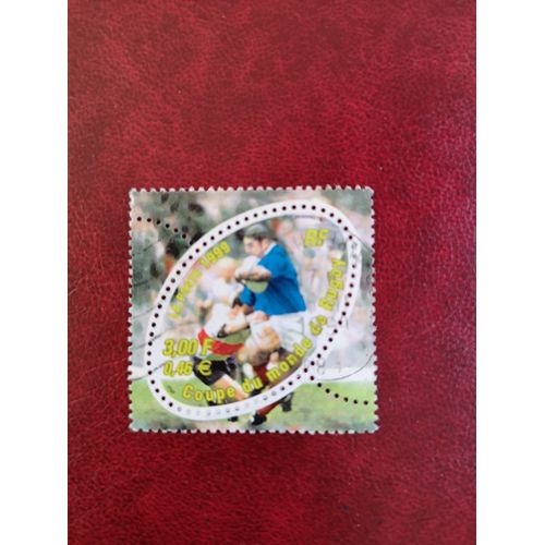 Timbre 1999 Coupe Du Monde De Rugby 1