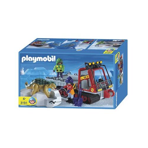 Playmobil 3191 Les Véhicules De Transport De Dinosaure