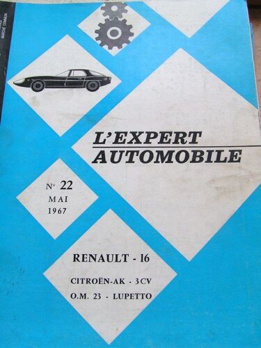 L'expert Automobile  N° 22 : Renault  16