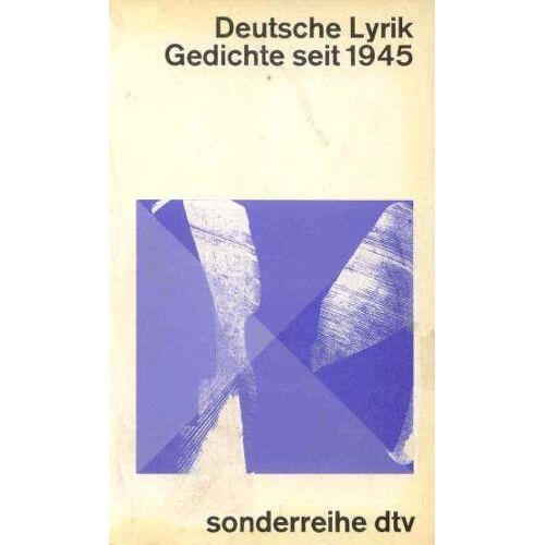 Deutsche Lyrik Gedichte Seit 1945