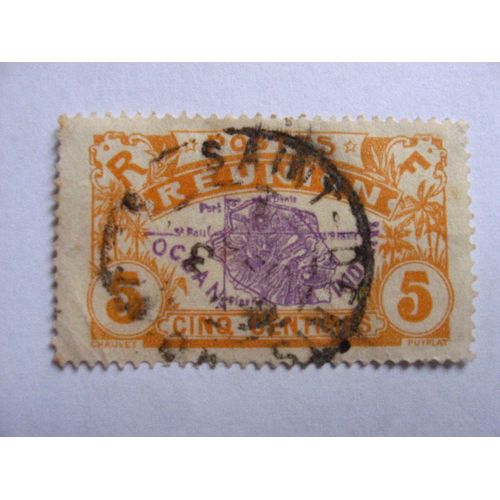 Réunion,1 Timbre De 1917.