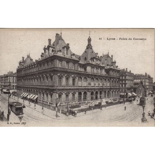 Carte Postale Ancienne, France, Rhône ( 69 ), Lyon, Palais Du Commerce