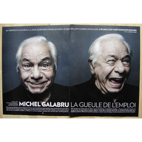 Coupure De Presse - Michel Galabru