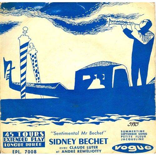 Sentimental Mr Bechet - 45 Tours Ep (Longue Durée)