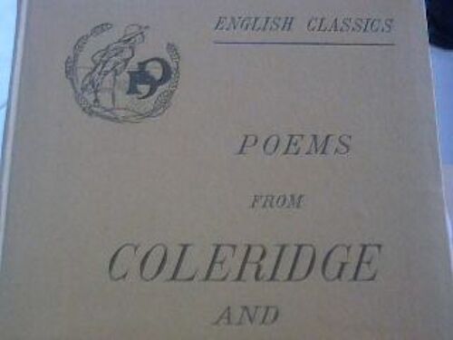 Poems From Coleridge And Byron