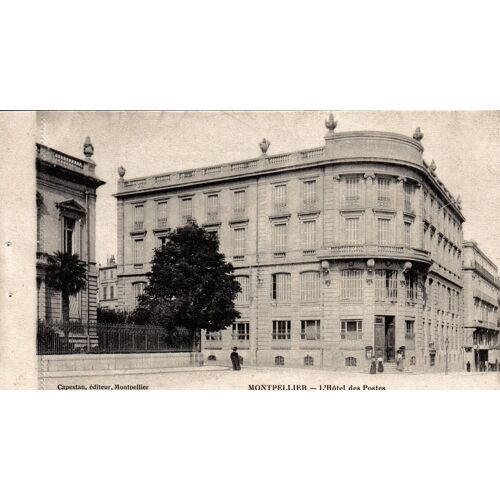 Carte Postale Ancienne, France, Hérault ( 34 ), Montpellier, L'hôtel Des Postes