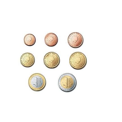 Pays-Bas 2003 +++ Série Complète 1ct-2euro Neuve+++Unc Issue De Rouleaux Bancaires+++Tres Rare+++
