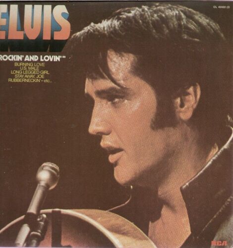 Rockin' And Lovin'" : Almost In Love, Edge Of Reality, My Little Friend, Rubberneckin', U.S. Male, Charro, Burning Love, Tender Feeling, Guadalajara, No More, Santa Lucia...