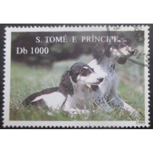 St Thomas Et Prince N°1264m Chiens Oblitéré
