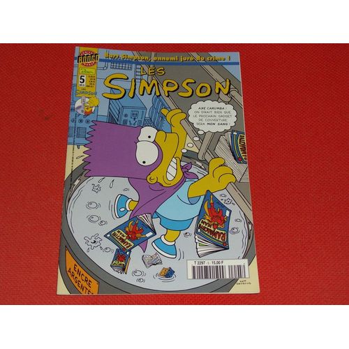 Les Simpson  N° 5 : Bart Simpson Enemi Juré Du Crime