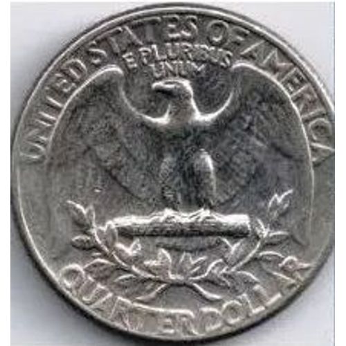 Pièce De Quarter Dollar 1966