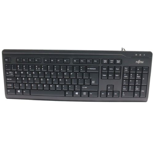 Fujitsu kb410 clavier Keyboard ps2 Black Hebrew II