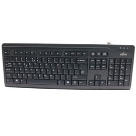 Fujitsu kb410 clavier Keyboard ps2 Black Hebrew II