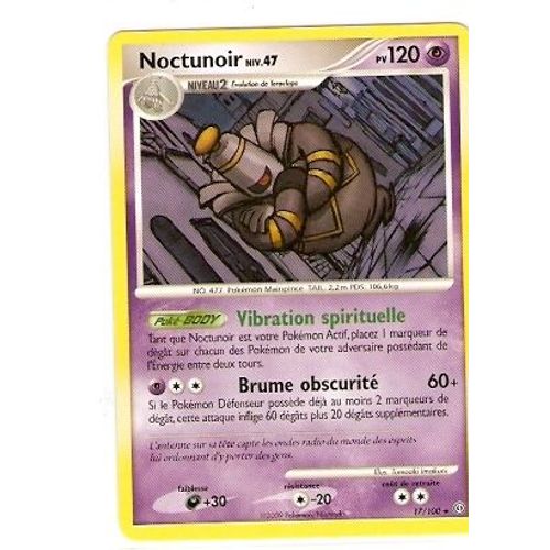 Noctunoir 120 Pv D&p "Tempete" 17/100