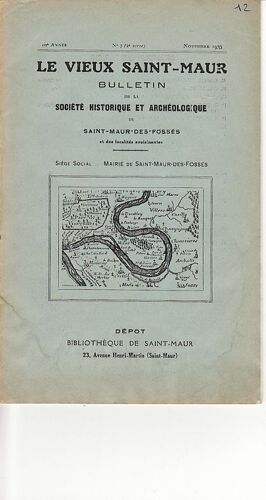 Le Vieux Saint Maur  N° 12 : N°7, 2e Série