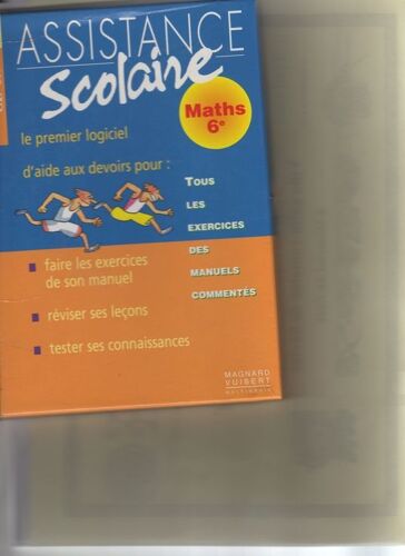 Maths 6e Assistance Scolaire Cd Rom Pc