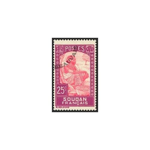 Timbre Du Soudan 25c