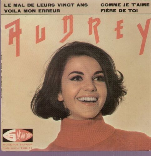 Le Mal De Leurs Vingt Ans (M. Pon / Henri Salvador) - Voila Mon Erreur (M. Pon / H. Salvador)  /  Comme Je T'aime (M. Pon / H. Salvador) - Fiere De Toi (G. Goffin - C. King)