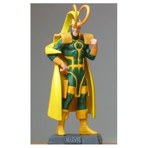 Super Heroes Marvel La Collection Officielle - N°37 Loki - Figurine En Plomb