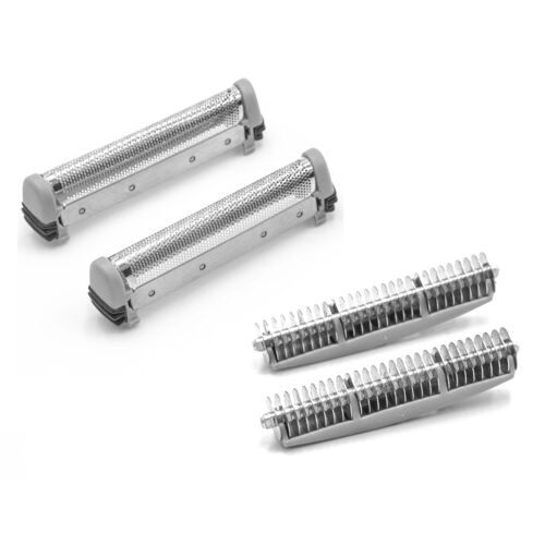 vhbw 2x bloc-couteaux, 2x lame de rasoir avec cadre pour rasoir Remington MS2050, MS2291 Titanium, MS2300, MS2390, MS2391, MS2391 Titanium, MS2392