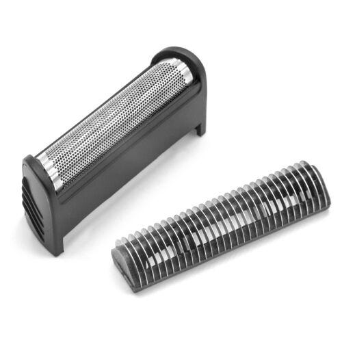 vhbw combi-pack 1x bloc-couteaux, 1x lame de rasoir avec cadre pour rasoir Braun 5459, 5461, 5462, 5596, 5597