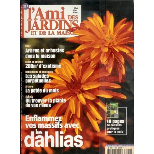 L 'ami Des Jardins Et De La Maison  N° 886 : Enflammez Vos Massifs Avec Les Dahlias